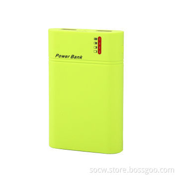 Dual-USB Power Bank with 8,400mAh Capacity with 5V/2.1A Output and Flashlight